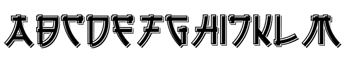 Tokugawa Full Font UPPERCASE
