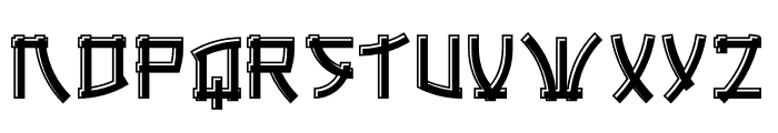 Tokugawa Light Font UPPERCASE