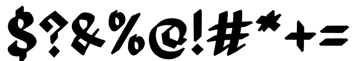 Tomant Blackletter Font OTHER CHARS