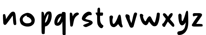 Tomato Belly Regular Font LOWERCASE