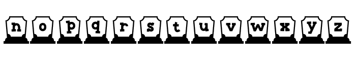 Tombstone 3 Font LOWERCASE