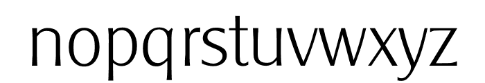 Toneform light Font LOWERCASE