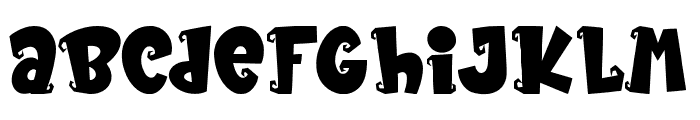 TonightWitchRegular Font UPPERCASE