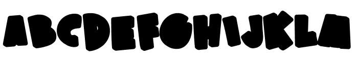 Toon Charms CF Font UPPERCASE