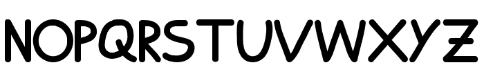 Toonyz Regular Font UPPERCASE