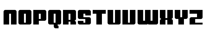 Top Chonk Regular Font UPPERCASE