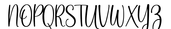 Toquette-Regular Font UPPERCASE