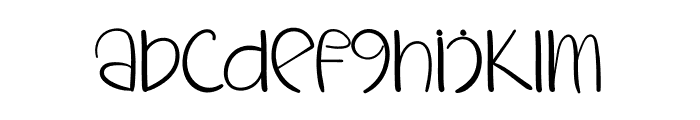 Torabika Font LOWERCASE
