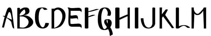Torame Font UPPERCASE