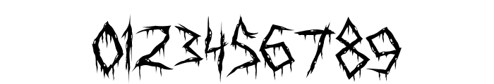 Torn Flesh Font OTHER CHARS