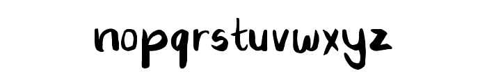 Tornelsen Curkee Regular Font LOWERCASE