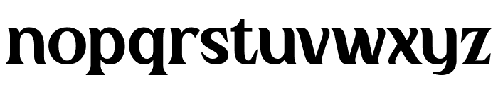 Torqua Font LOWERCASE