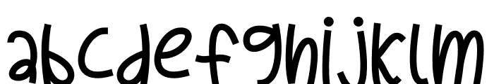 Toucan Quarter Regular Font LOWERCASE