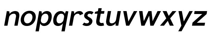 Tous Regular Italic Font LOWERCASE