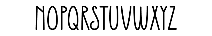 Townies Font UPPERCASE