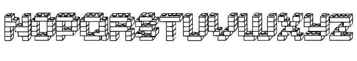 Toy Brick By Squeeb Cre Regular Font UPPERCASE