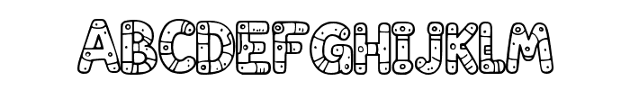 Toy Robot By Squeeb Cre Regular FONT