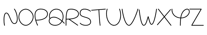 ToyQuish Font UPPERCASE