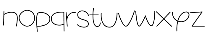 ToyQuish Font LOWERCASE
