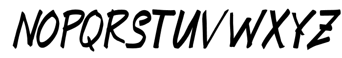 Toykids Italic Font UPPERCASE