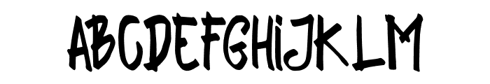 Toykids Font UPPERCASE