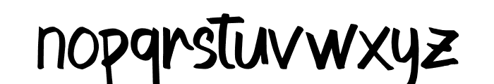Toykids Font LOWERCASE