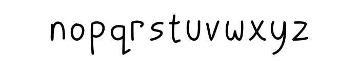 Toys Cutes Font LOWERCASE