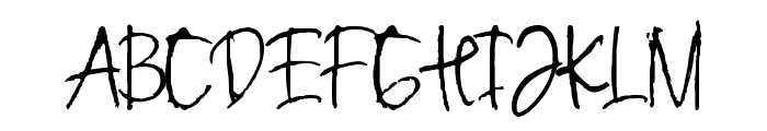 Tracer Script Font UPPERCASE