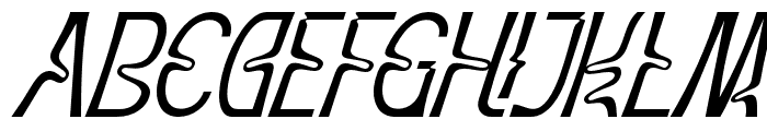 Traditions Condensed Light Italic Font LOWERCASE