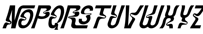 Traditions Condensed Regular Italic Font LOWERCASE