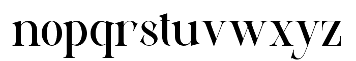 Trafise Regular Font LOWERCASE