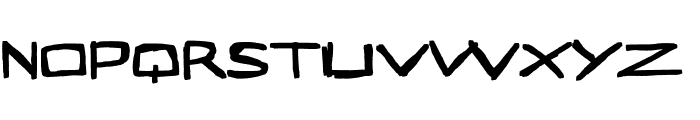 Trahuma Font UPPERCASE