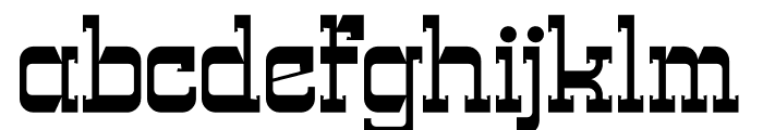 Trails Nights Font LOWERCASE