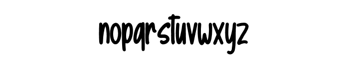 Tranlove Font LOWERCASE