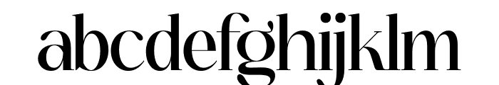 Tranquil Euphoric Serif Font LOWERCASE