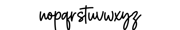 Travel Time Font LOWERCASE