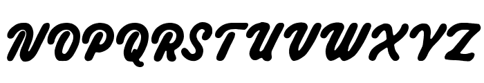 TravelMeltedMedScript Font UPPERCASE