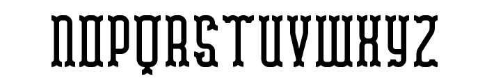 Traveller Two Font LOWERCASE