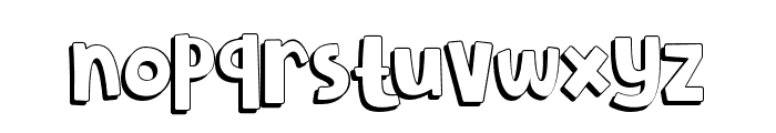 Travelnesiashadow Font LOWERCASE