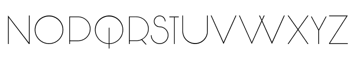 Travesta Regular Font UPPERCASE