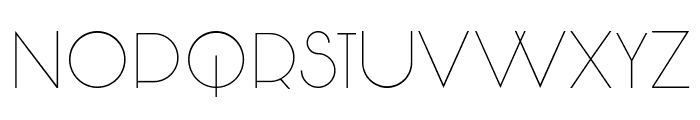 Travesta Regular Font LOWERCASE