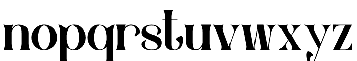 Traveston Font LOWERCASE