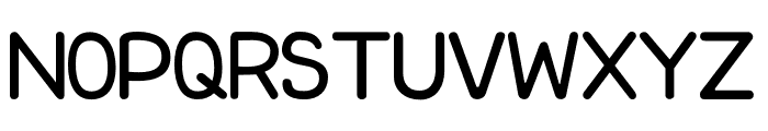 Treako Regular Font UPPERCASE