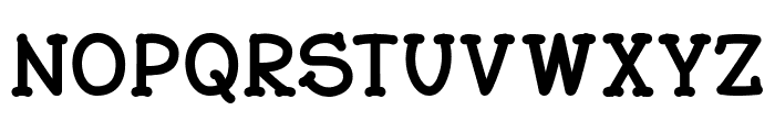 Tree House DISPLAY Font LOWERCASE