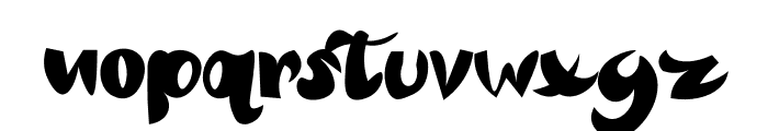 Tree House Font LOWERCASE