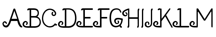 Tree Root Font UPPERCASE