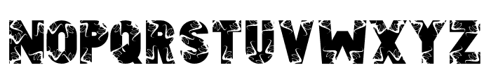 Tree Roots Font LOWERCASE