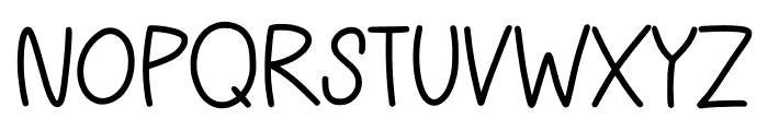 Tree Snow Font UPPERCASE
