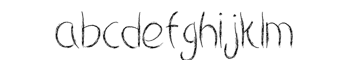 TreeBark-Regular Font LOWERCASE