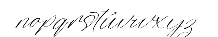 Trekfox Hunter Italic Font LOWERCASE